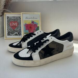 Vintage Havana black and camo sneakers